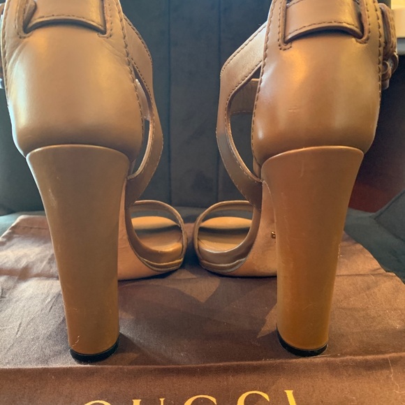 Gucci leather sandals size 36 - Picture 2 of 4